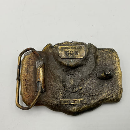 Vintage Harley-Davidson “Screaming Eagle” Belt Buckle