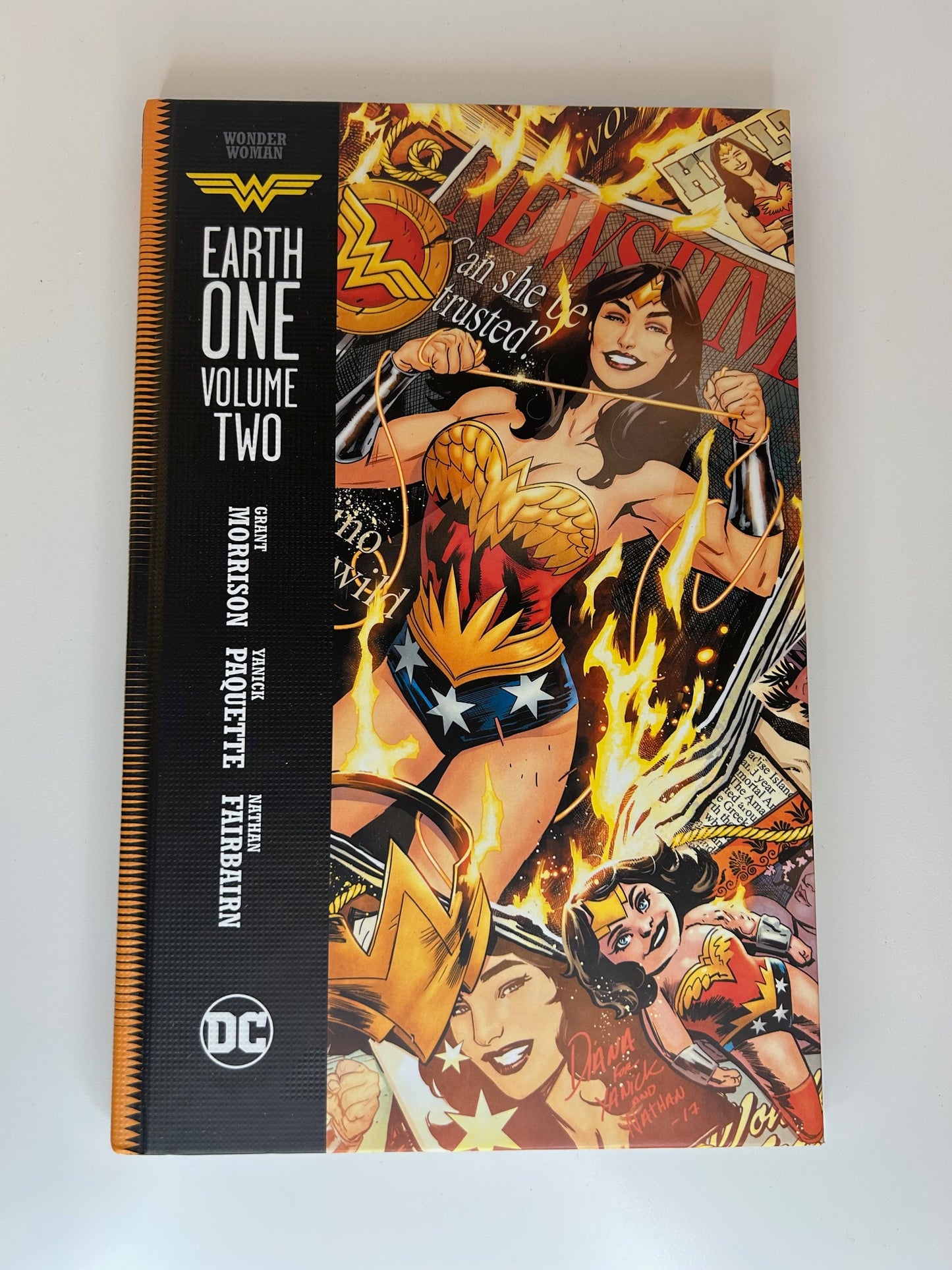 Wonder Woman Earth One Vol 2 DC Comics Hardcover Comic Book Graphic Novel Oct 9 2018