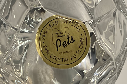 Princess House Pets Lead Crystal Mouse Collectible Art Decor Excellent Condition