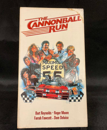 Cannonball Run Vintage 1981 VHS Video Tape Albert S. Ruddy