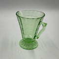 Green Depression Vintage Creamer Pitcher