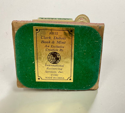 Vintage Liberty Falls Americana Collection Bank and Mint