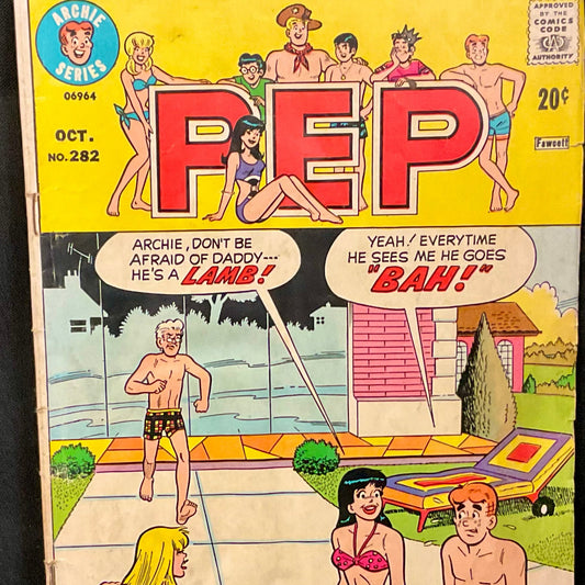 Archie Comics PEP Issue NO. #282