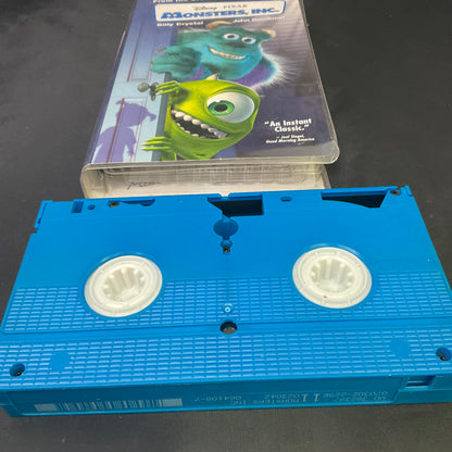 Disney Pixar Monsters Inc. VHS Tape