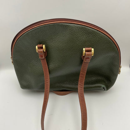 Liz Claiborne Green and Brown Large Purse