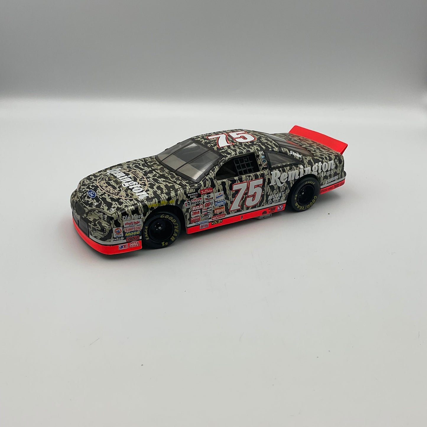 Scale Model Of Remington Sponsored Car