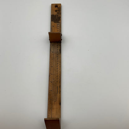 Vintage wooden Foot Measuring device