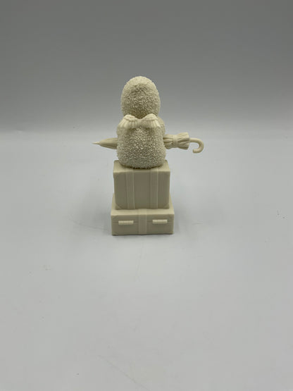 Department 56 Snowbabies 2001 Friendship Club Membership Kit Suitcase 69051