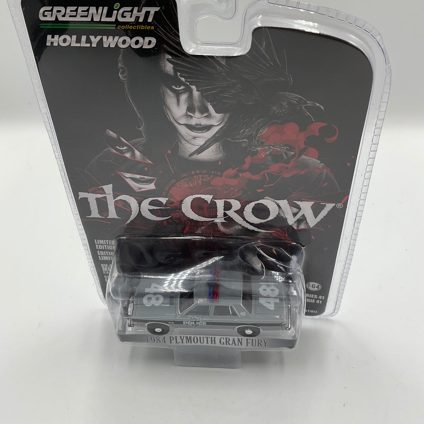 Greenlight Collectibles Hollywood series 41 The Crow 1984 Plymouth Gran Fury Unopened