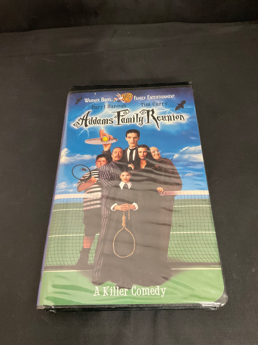 Warner Bros. Addams Family Reunion VHS tape