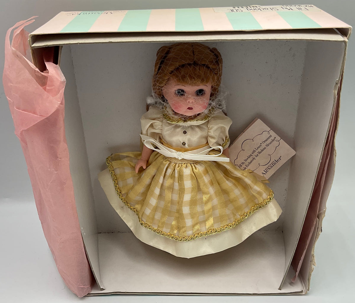 2003 Madame Alexander "Fill My Stocking with Lenox" Doll #36000
