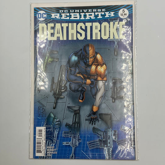 Deathstroke #5 DC Universe Rebirth Comic Book 2016