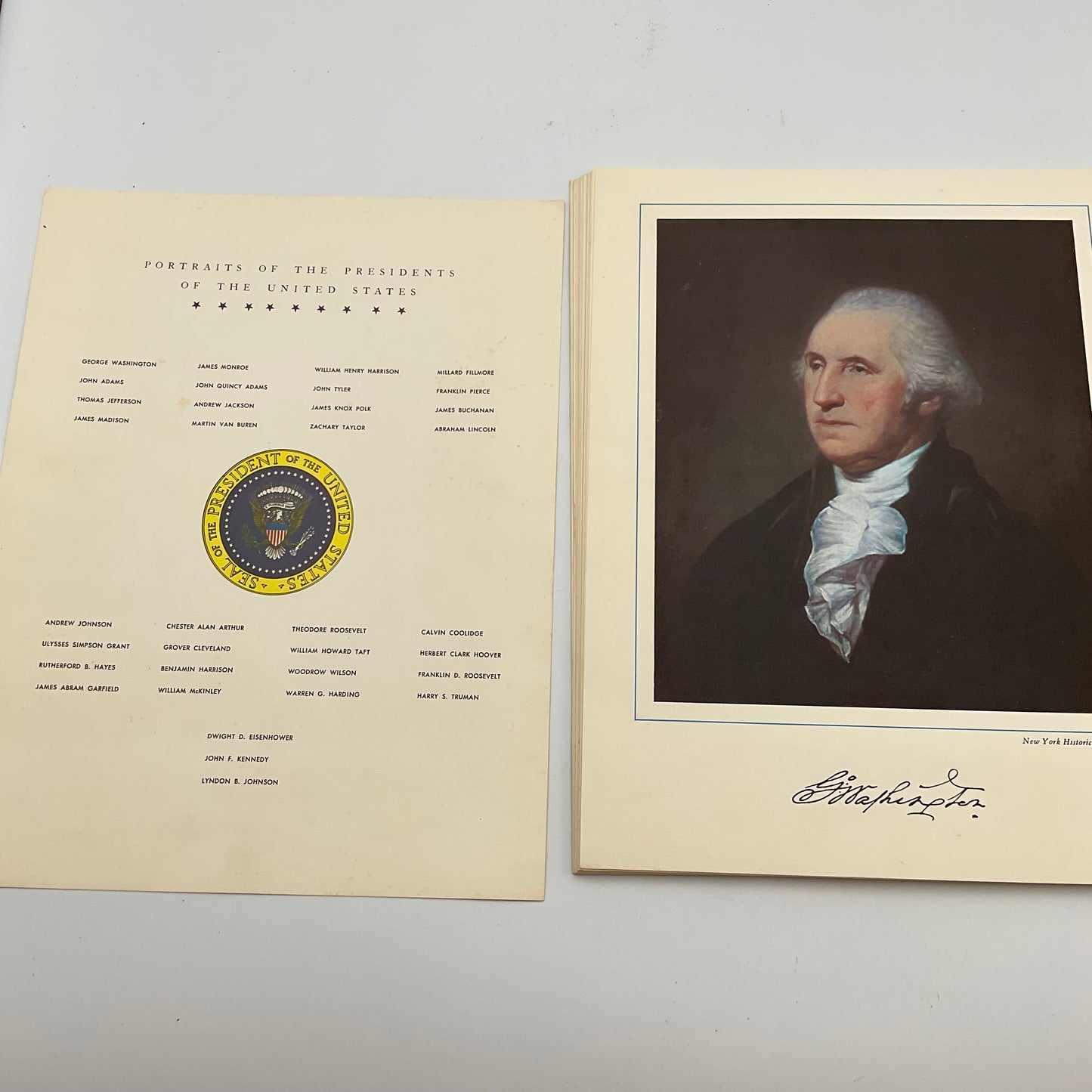 Commemorative Potriats Presidents of the United States of America