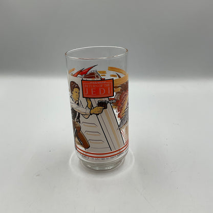 Star Wars Return of the Jedi Drinking Glasses 1983 Burger King