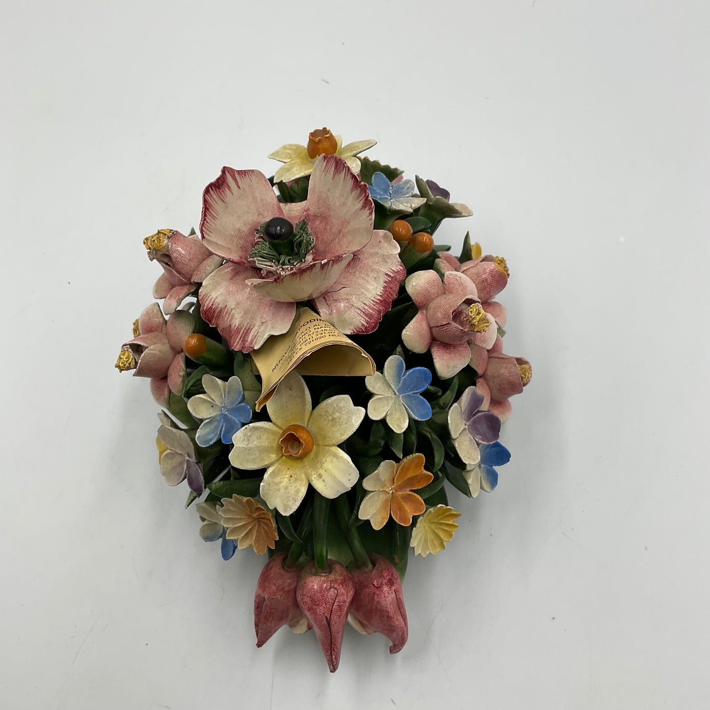 Nova Capodimonte Porcelain Floral Arrangement