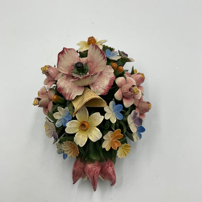 Nova Capodimonte Porcelain Floral Arrangement