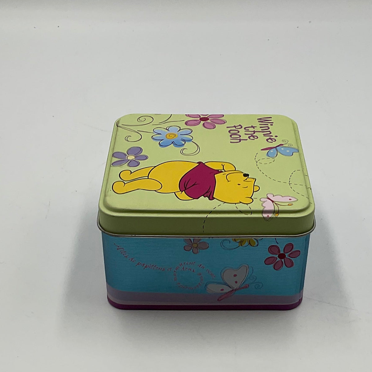 Disney Winnie the Pooh Special Edition Watch w/ Tin Brown Leather Band