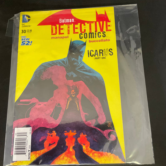 Batman Detective Comic Icarus Part One The New 52