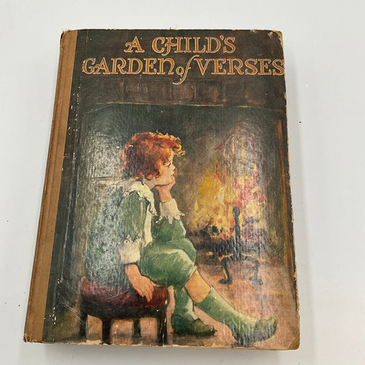 Vintage Hardcover Edition A Child’s Garden Of Verses By Robert Louis Stevenson
