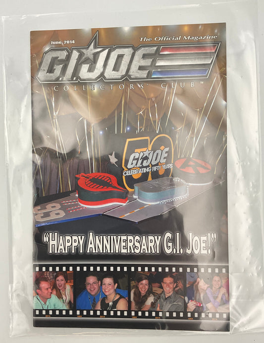 G.I. Joe Collectors Club Official Magazine 2014 Happy Anniversary