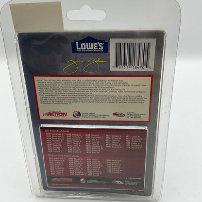 NASCAR #48 Jimmie Johnson Lowe’s Replicia