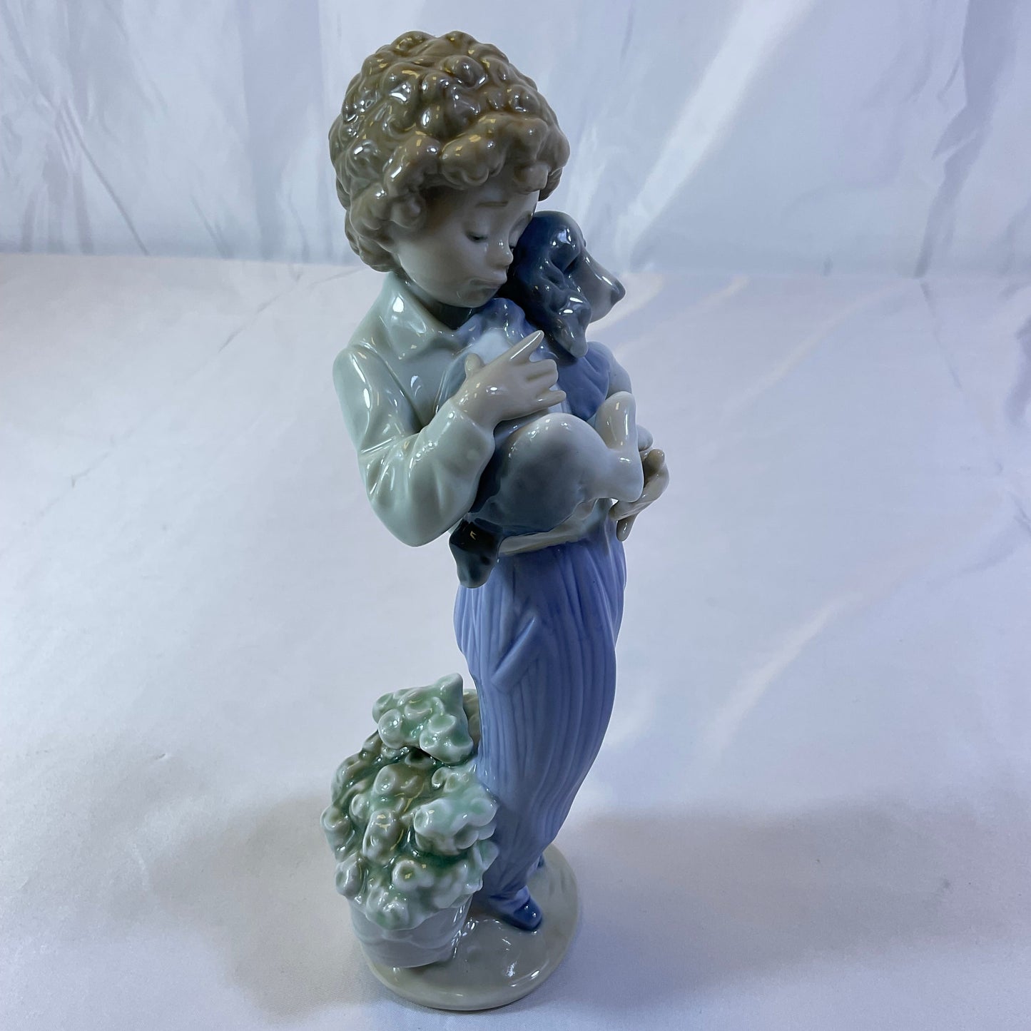Lladro Collectors Society Edition Vintage 1989 My Buddy Boy With Dog Porcelain Figurine Handmade in Spain E20N