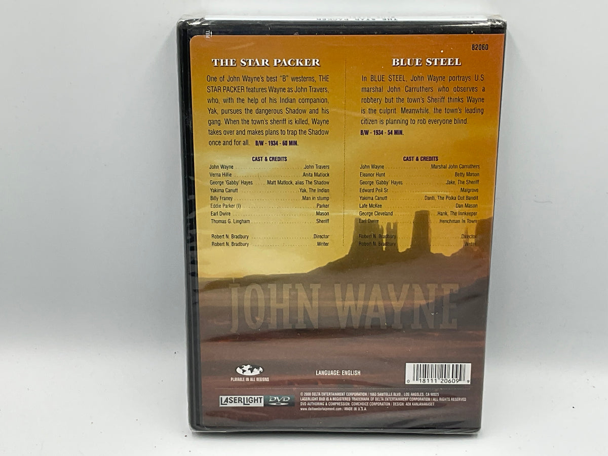 John Wayne: The Star Packer + Blue Steel DVD Sealed