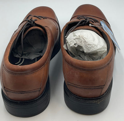 NUNN BUSH Crews Senator Men's Slip Resistant Work Shoe