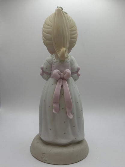 Precious Moments Vintage 1987 We Are All Precious in His Sight Porcelain Figurine