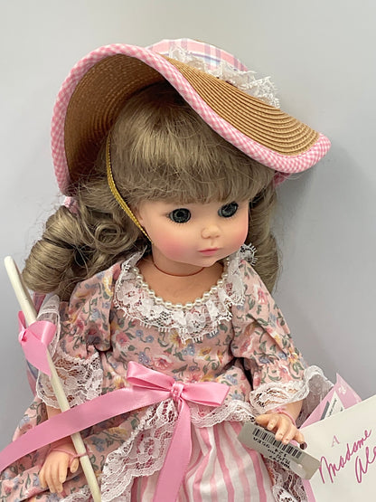 Madame Alexander 14 Inch Little Bo Peep Doll Classics w/ Tag , Parasol and Lamb
