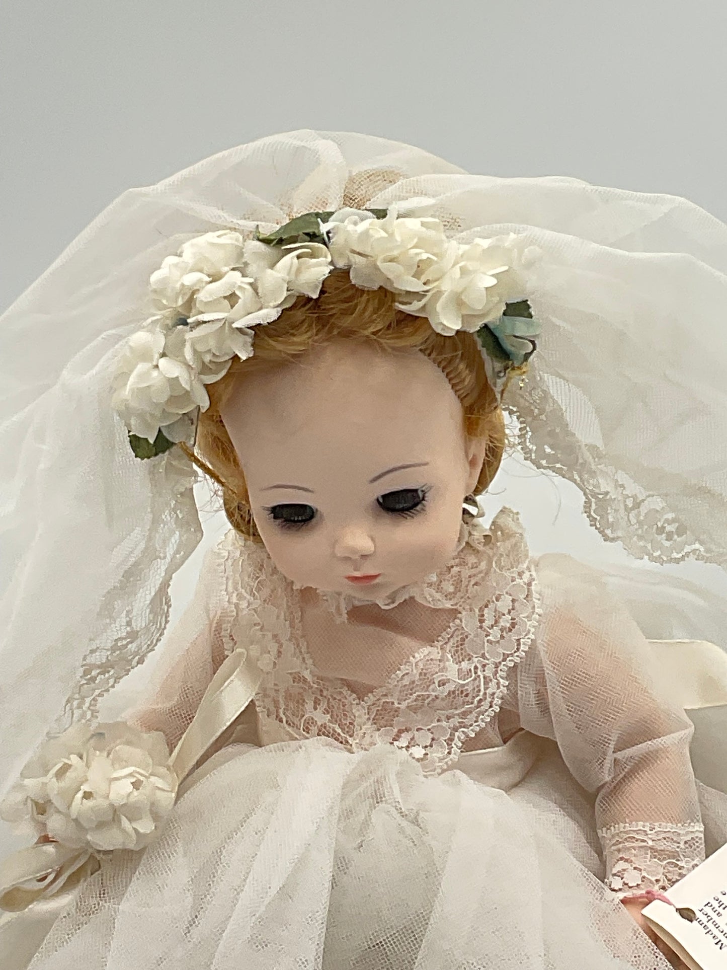 Madame Alexander Bride Doll Vintage with Tag and Veil 14-inch Collectible