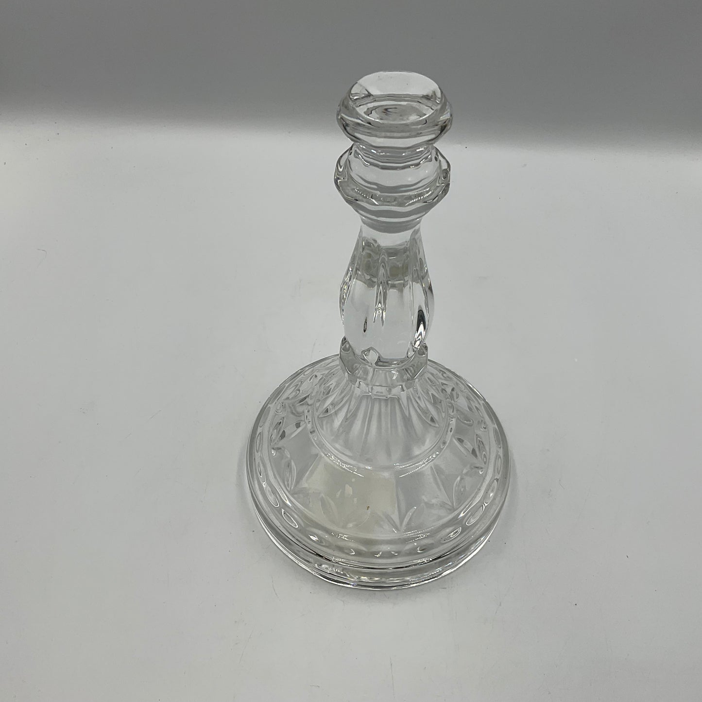 Ready JB Clear Glass Candle Holder