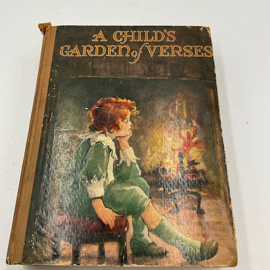 Vintage Hardcover Edition A Child’s Garden Of Verses By Robert Louis Stevenson