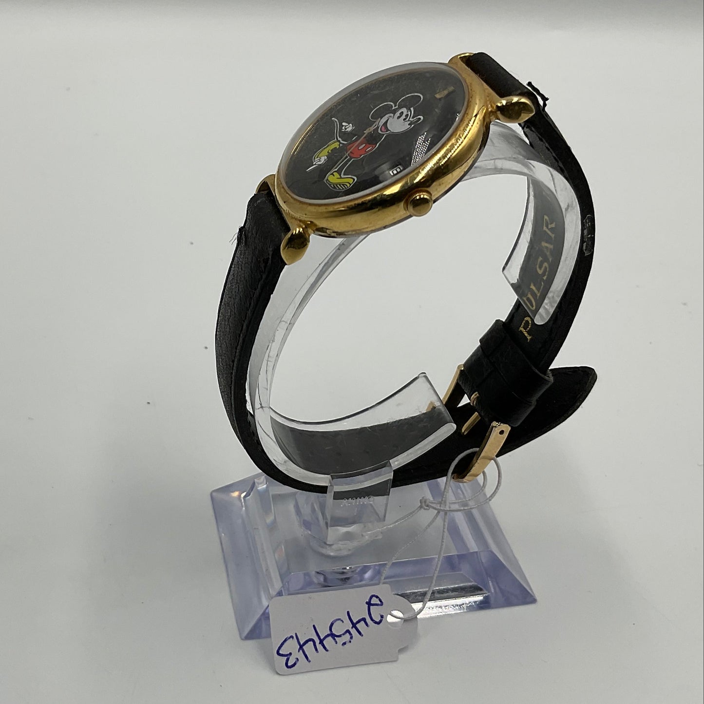 Disney Vintage Mickey Mouse Pulsar Analog Quartz Watch