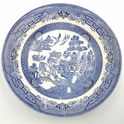 Vintage Churchill Blue Willow Soup Bowl