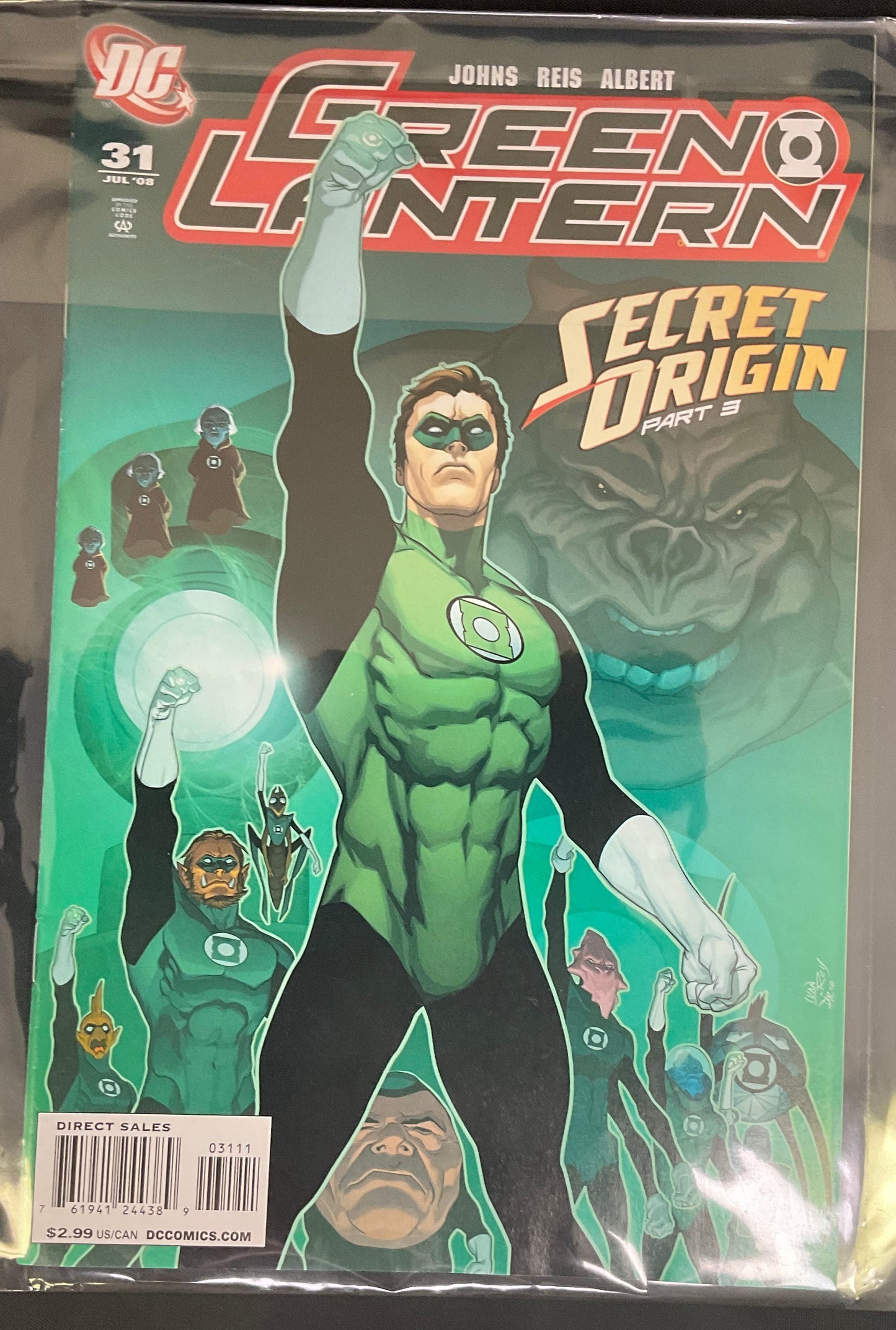 DC Green Lantern #31 Jul 2008 Comic Book