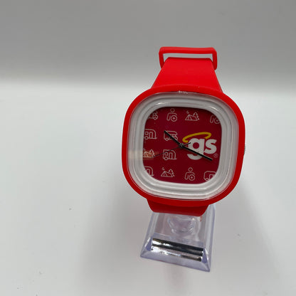 Good Sam Red Silicone Casing Water Resistant Analog FLEX Watch