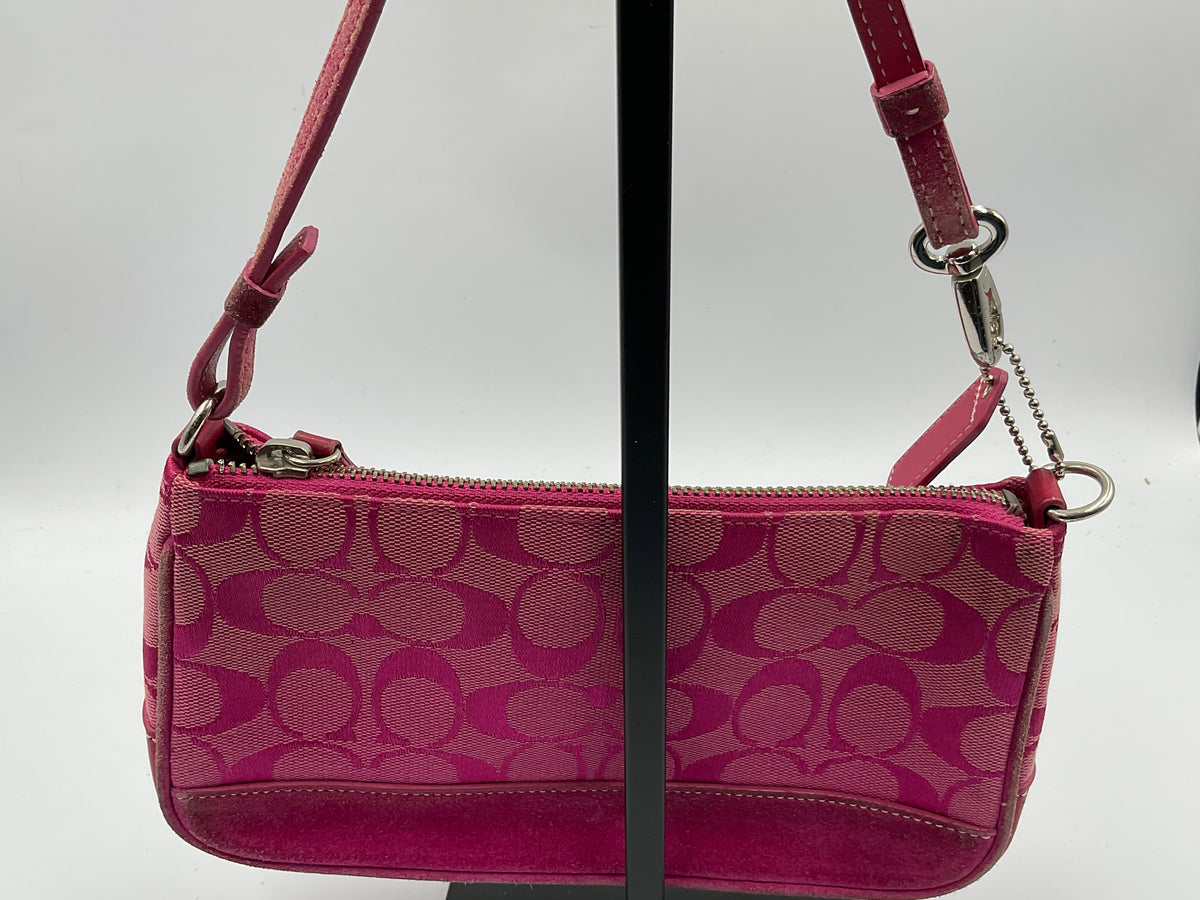 Rose Pink Coach Shoulder Bag  Previously Loved