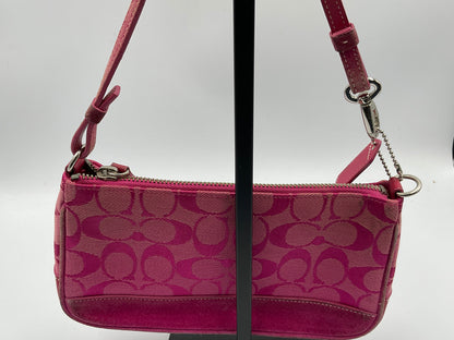 Rose Pink Coach Shoulder Bag  Previously Loved