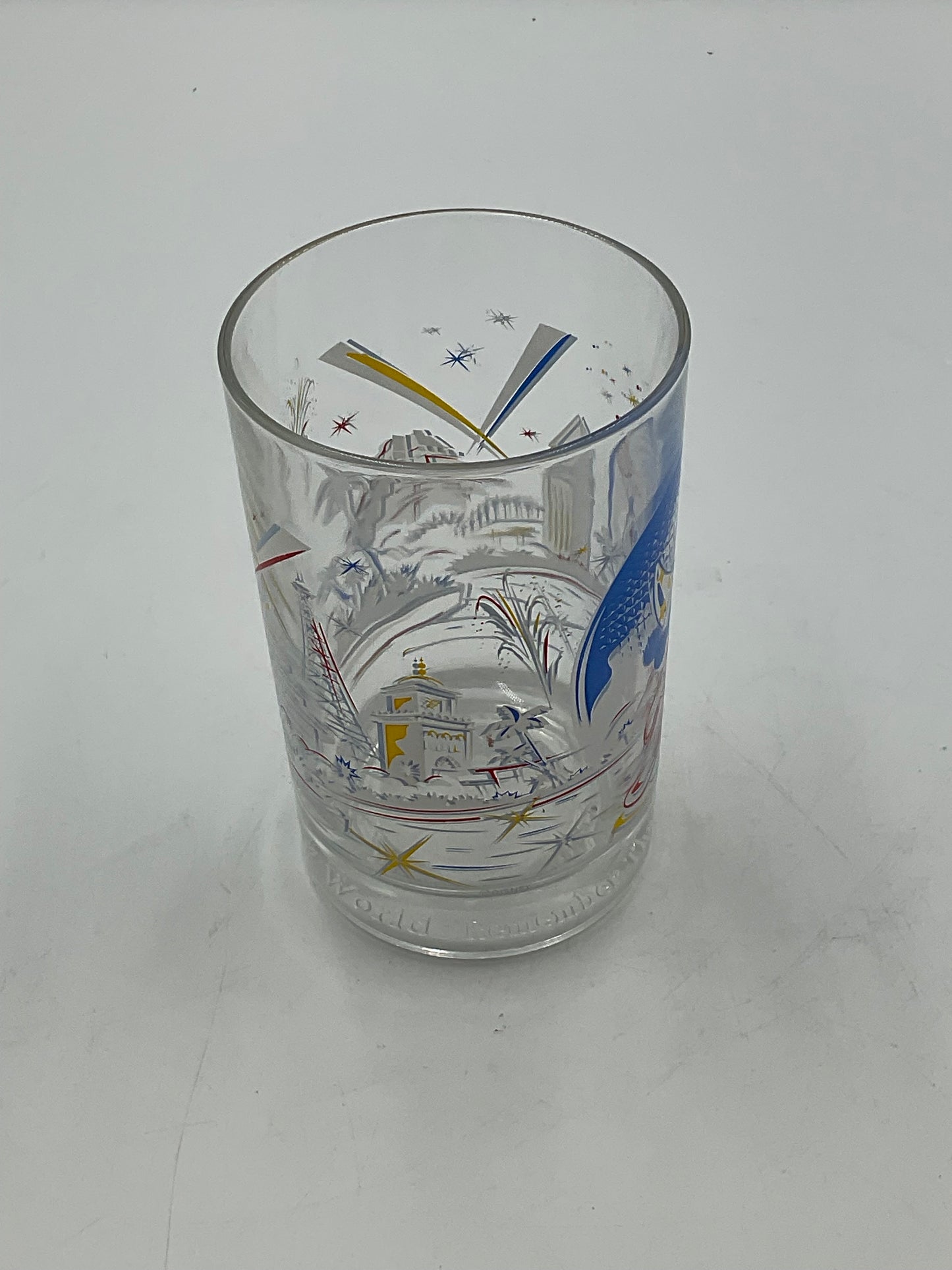 1996 McDonald’s Walt Disney World 25Th Anniversary Tumblers Set Of 4