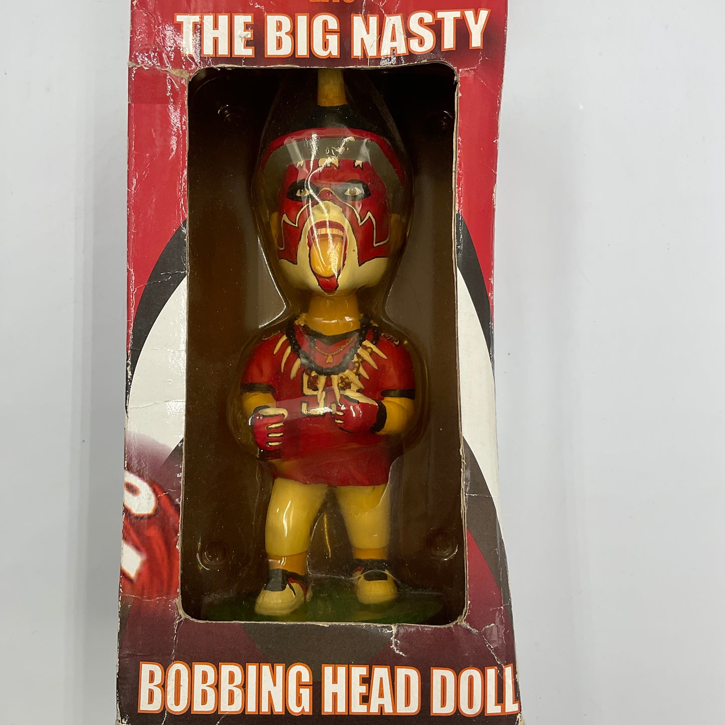 Autograph NFL Tampa Bay Buccaneers Fan The Big Nasty Bobble Head Signed