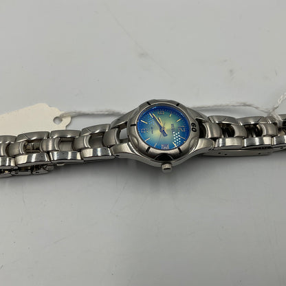Relic Blue Face Silver Watch