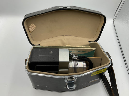 Vintage Bell & Howell Movie Camera w/ Orginal Case Untested