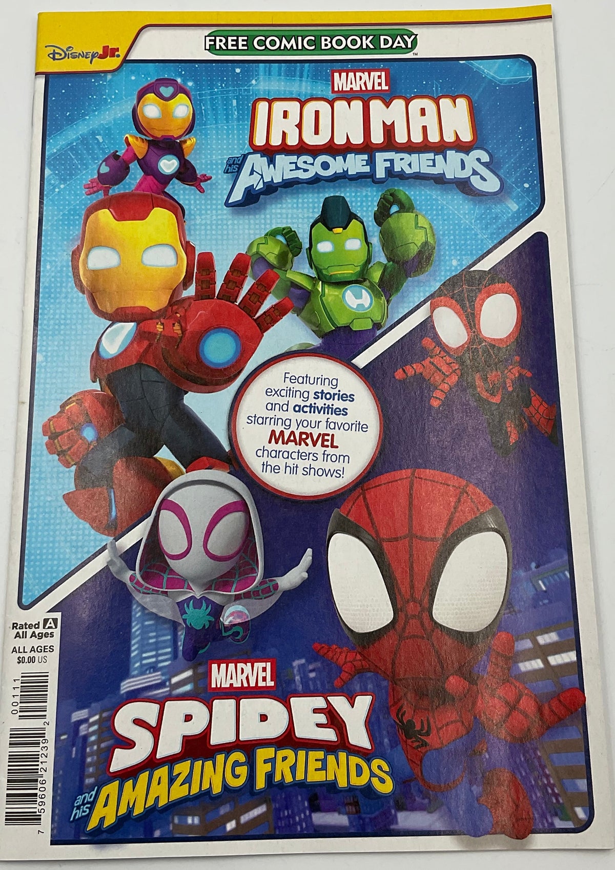 Marvel Iron Man & His Awesome Friends Spidey 1 FCBD Reader Copy