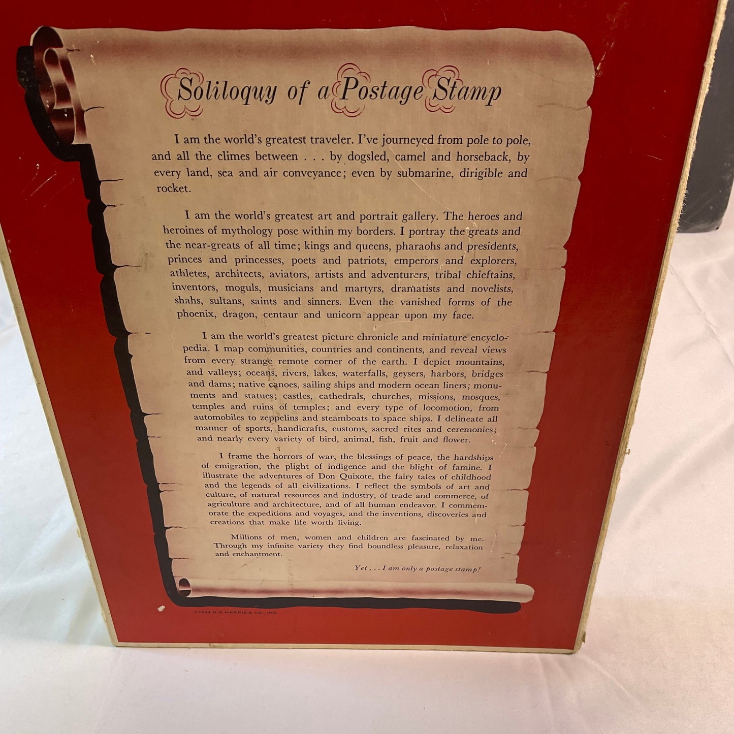 Traveler Stamp Album for International Postage Stamp Collectors Partially Full Incomplete