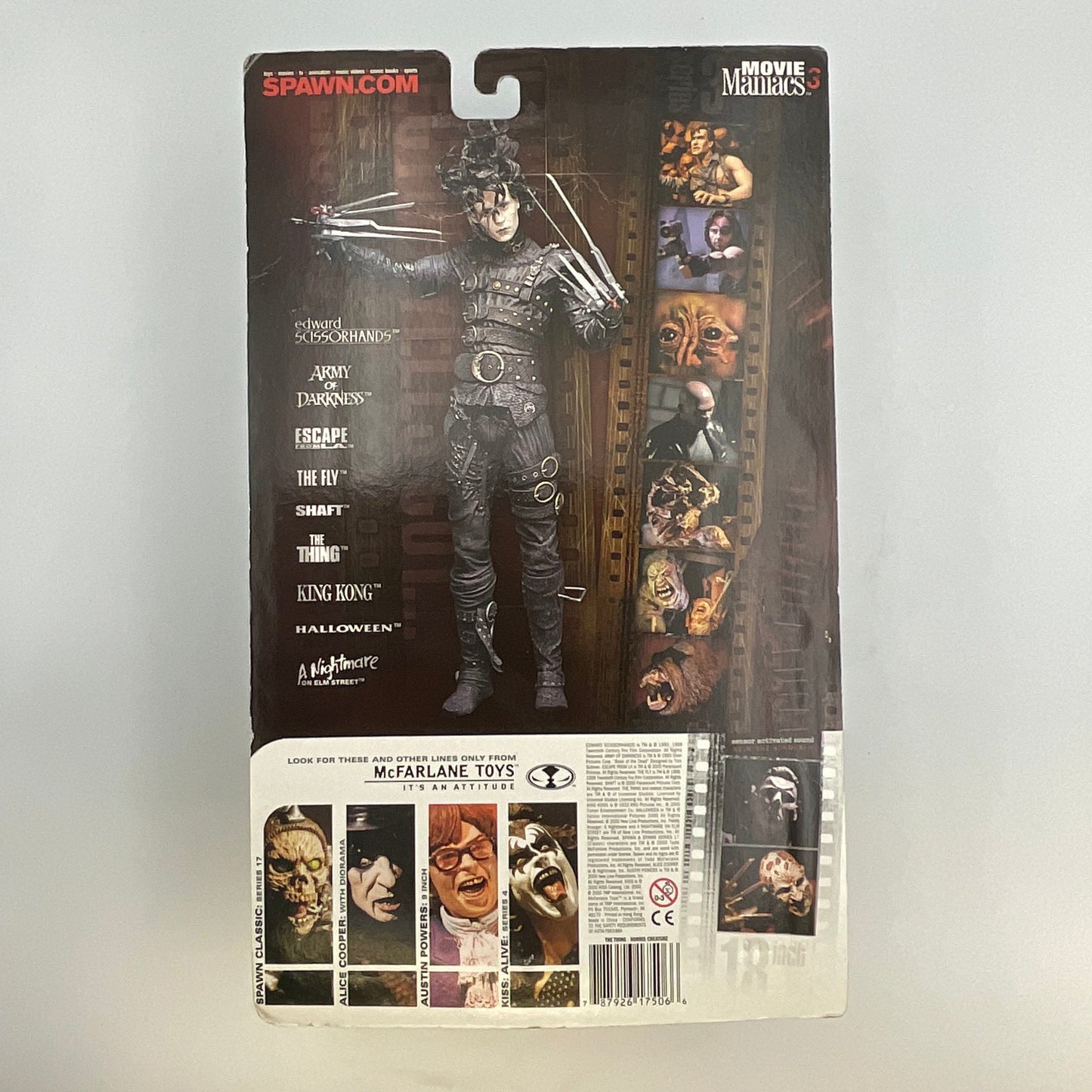 McFarlane Toys Norris Creature with Spider The Thing Movie Maniacs Action Figure