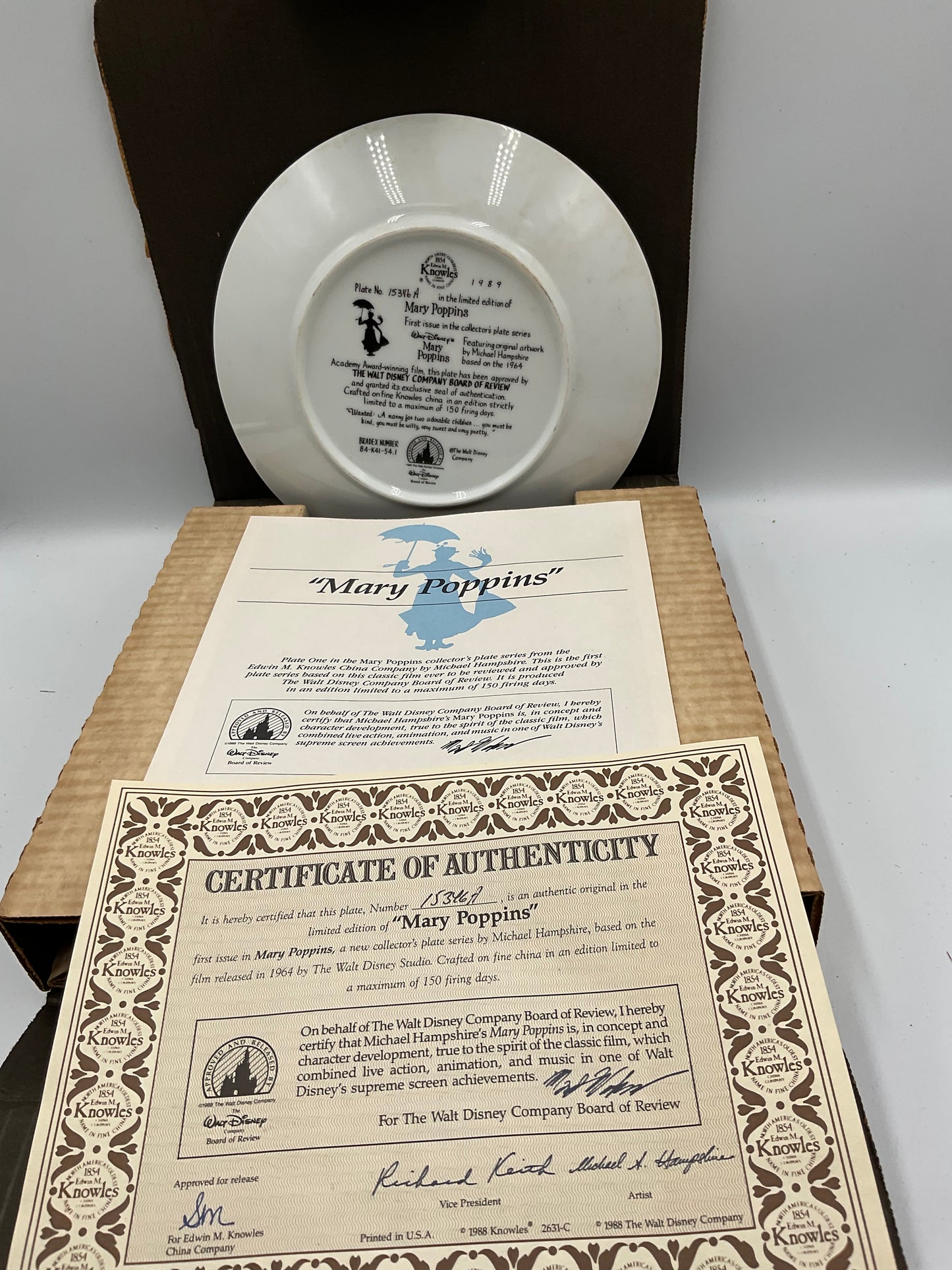 The Edwin M. Knowles China Co. Mary Poppins
