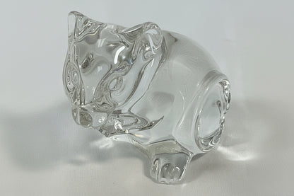 Princess House Pets Lead Crystal Mouse Collectible Art Decor Excellent Condition