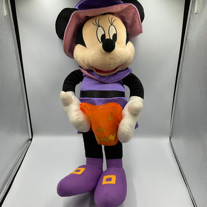 Gemmy Disney’s Halloween Minnie Mouse Plush Porch Greeter 25 inches Tall