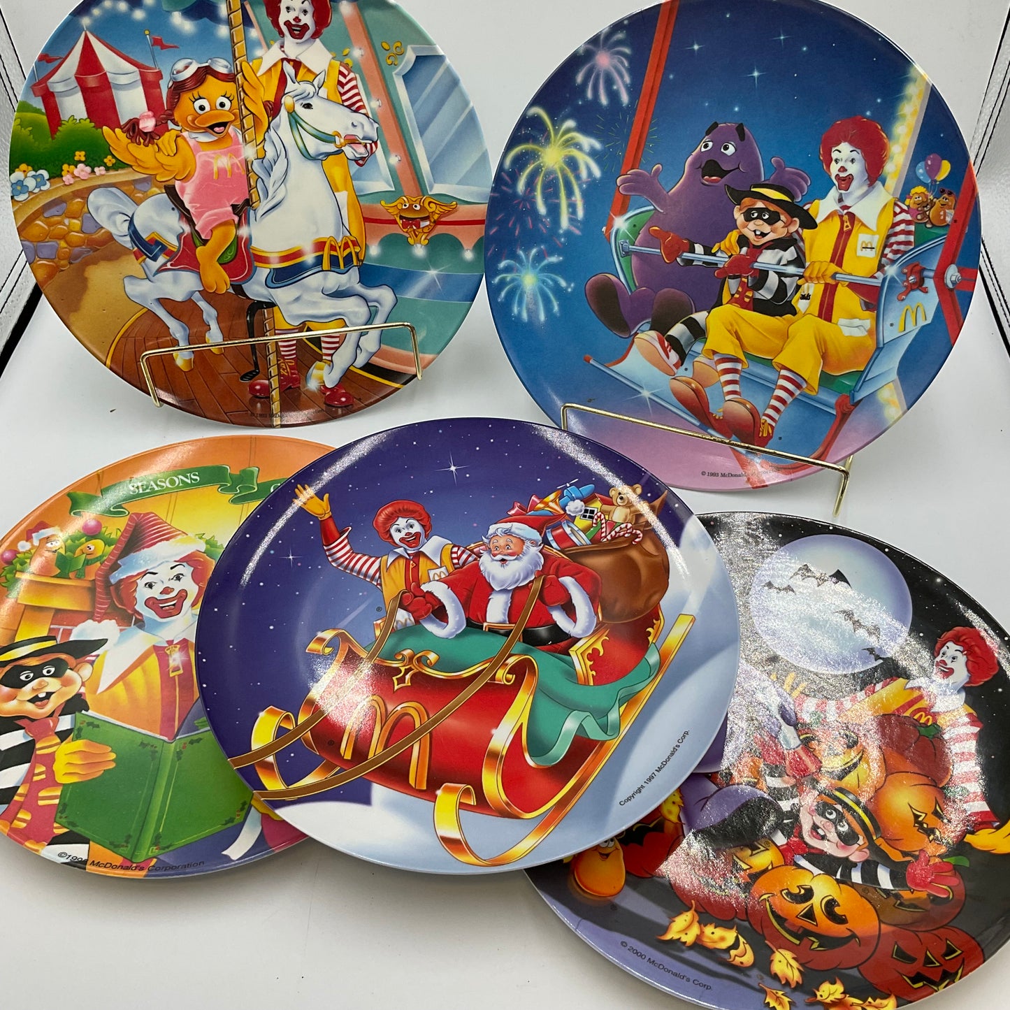 McDonald’s Collector’s Plates Set of 5